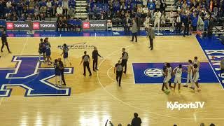 Georgia State vs Kentucky Basketball Game GETS PHYSICAL!!!! 