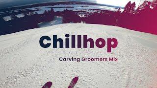 Chillhop Skiing Music - POV Skiing Groomers - Relax | Study | Sleep