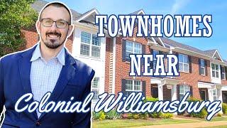 Living in TOWNHOMES near COLONIAL WILLIAMSBURG