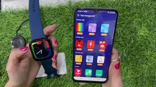 How To Use And  Connect Like Star Smart Watch How To Connect  Hi Watch Pro Application Smart watch