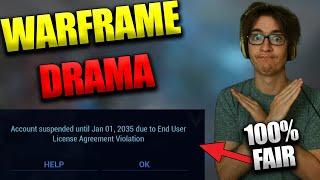 Warframe Drama | The Most Deserved Ban In Warframe History