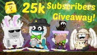 Growtopia - 25k subscribers giveaway (500 wls)