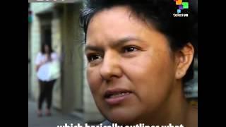 Bertha Caceres Denounces Hillary's Role in Honduras Coup