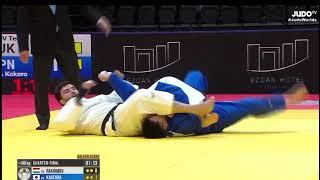 judo techniques #judo Темур Рахимов  побеждает Кагеуру  болевым приемом и выходит в полу-финал 