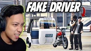 I became a Fake "TRICYCLE DRIVER" in GTA 5 RP (Intracon city)