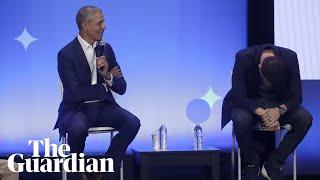 Obama on masculinity: 'You don't need eight women around you twerking'