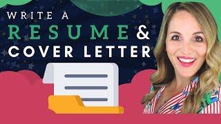 How To Write A Resume AND Cover Letter - Resume AND Cover Letter Tips