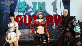 Black Desert Mobile | OUTLAW COMBAT MODE ON