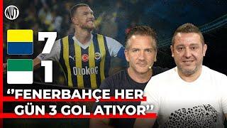 Fenerbahçe 7 - 1 Konyaspor  Maç Sonu | Nihat Kahveci, Nebil Evren | Gol Makinası