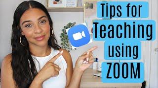 Tips for Teaching using Zoom #Zoom