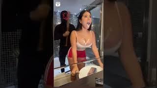 o que isso branco nos peitos dela #shorts #memes #girl
