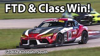 Fastest Overall?! Time Attack 2020 Toyota Supra Gridlife Autobahn South - Project TA90 #44