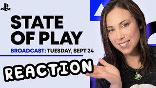 Playstation State of Play REACTION - NEW GAMES?! | September 2024