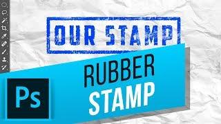 How to Make a Rubber Stamp Effect in Photoshop