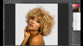 Photoshop Refine Edge Tutorial | Photoshop CC 2017