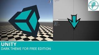 Unity: Dark Theme For Free Edition