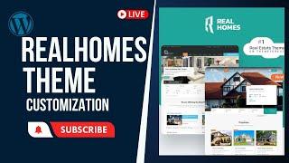 RealHomes Estate Sale and Rental WordPress Theme customize 2022