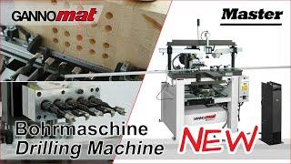 GANNOMAT Master with multi spindle drillhead (universal solid wood drilling machine) [Bohrmaschine]