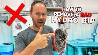 How to Remove a BAD Hydro Dip | Liquid Concepts | Weekly Tips and Tricks