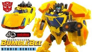 Transformers Studio Series 111 CONCEPT ART Bumblebee Movie Deluxe Class SUNSTREAKER Review