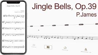 Jingle Bells, Op.39 | P.James【 Viola Sheet Music 】