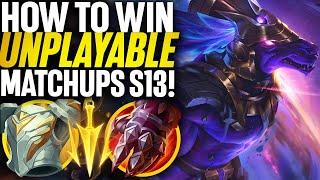 How to WIN an UNPLAYABLE MATCHUP! Rank 1 Nasus v Masters VelKoz | Carnarius | League of Legends