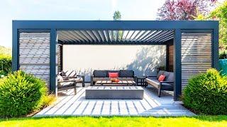 ENCLOSED PERGOLA DESIGN IDEAS | HOW TO CREATE TRENDING YEAR ROUND BACKYARD OUTDOOR LIVING SPACE