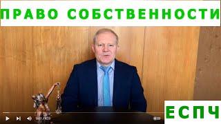 Защита права собственности в ЕСПЧ. Адвокат, к.ю.н. Сергей Князькин