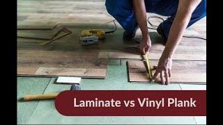 Luxury Vinyl Plank vs Laminate Flooring - Pros & Cons! (with Subtitles)