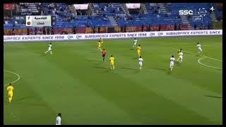 Gool de Julian Quiñones en la victoria de Al Qadsiah 2 a 1 vs Damac en la liga Árabe.