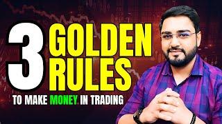 12 Years of Trading Psychology in 15 minutes | 3 Rules to Become Successful Trader