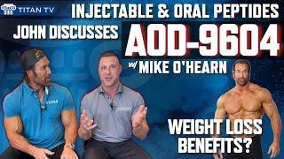 Injectable Peptides with Mike O'Hearn | AOD-9604 for Fat Burning