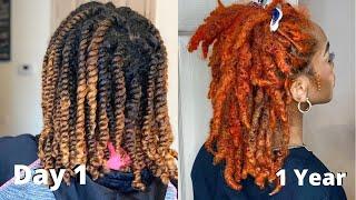 My 1 Year Loc Journey/Experience (detailed) | 1 Year Locaversary 