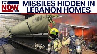 Israel releases photos of missiles in Lebanon homes | LiveNOW from FOX