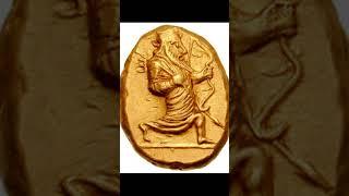 Coin Persian dareike, almost old fashioned at the time of 375 BC gold coin #shorts #gold