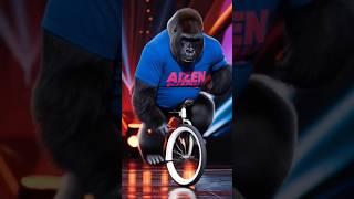 AGT Shocker! This GORILLA is a Magic Juggling Unicycle Master! (And Then... KIDS?!) #agt2025 #agt