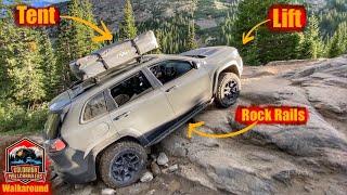 Modified Jeep Cherokee Trailhawk Walkaround #overlandbuilds #offroadKL