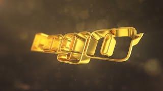 Gold 3D Logo Intro - After Effects Template