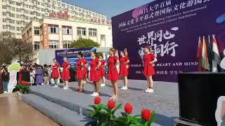 Opening ceremony on the 1st Nanchang university international culture festival and culture exhibitio