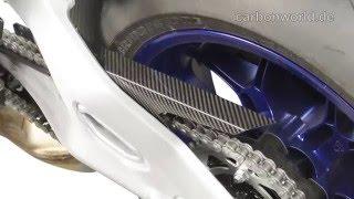 carbon chain guard 004YZF for Yamaha R1 by carbonworld.de