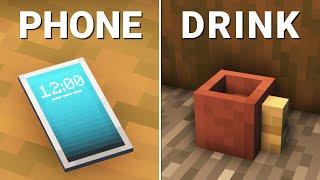 10+ SECRET Mini Build Hacks in Minecraft