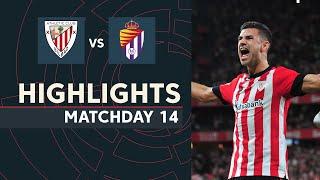 Highlights Athletic Club vs Real Valladolid (3-0)