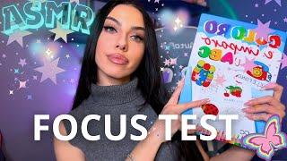 ASMR - FOCUS TEST NATALIZIO in Soft Spoken (caotico)
