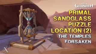 Primal Sandglass Puzzle Location (2) - The Temples Forsaken | Genshin Impact