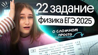  ВСЕ ТИПЫ ЗАДАЧ №22 | Разбор второй части | ЕГЭ физика | Cнежа Планк | Вебиум