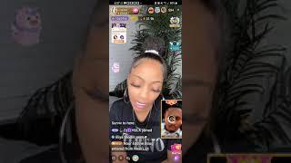 @Trolla prods lina on bigo live... lies about Brandon keyz