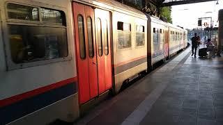 SNCB/NMBS AM Classic leaving Aachen Hauptbahnhof, Aachen, Germany