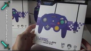 Nintendo / Retro-Bit - Game Cube Version Controller / Comparison