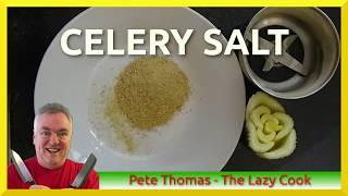 How to Make Celery Salt - A Healthy Alternative to Salt