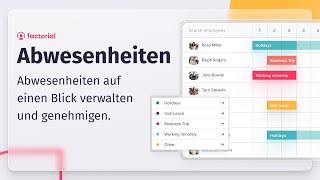 Abwesenheiten verwalten mit Factorial? So funktioniert's!